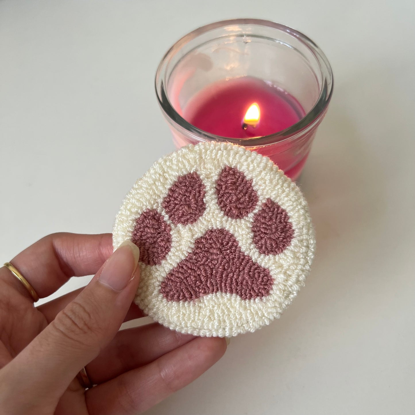 Paws car coasters