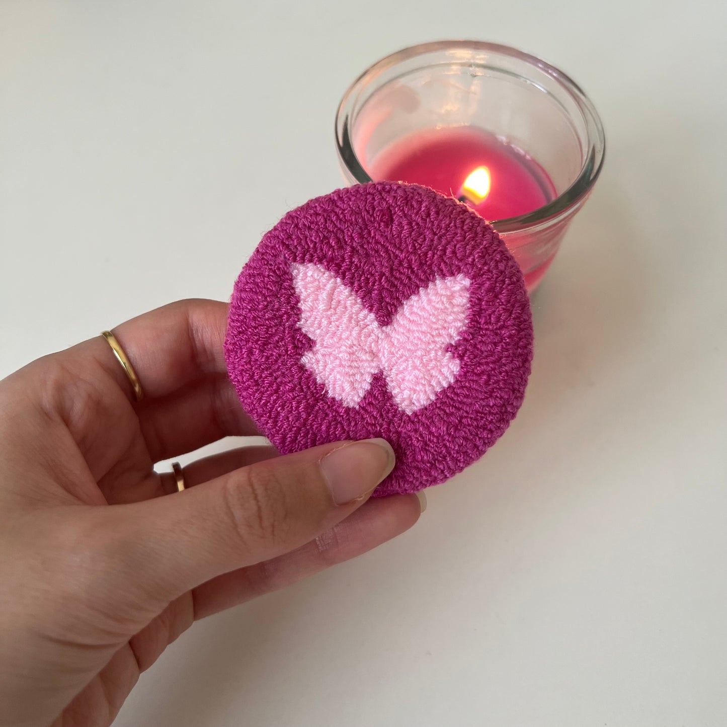 Butterfly car coasters