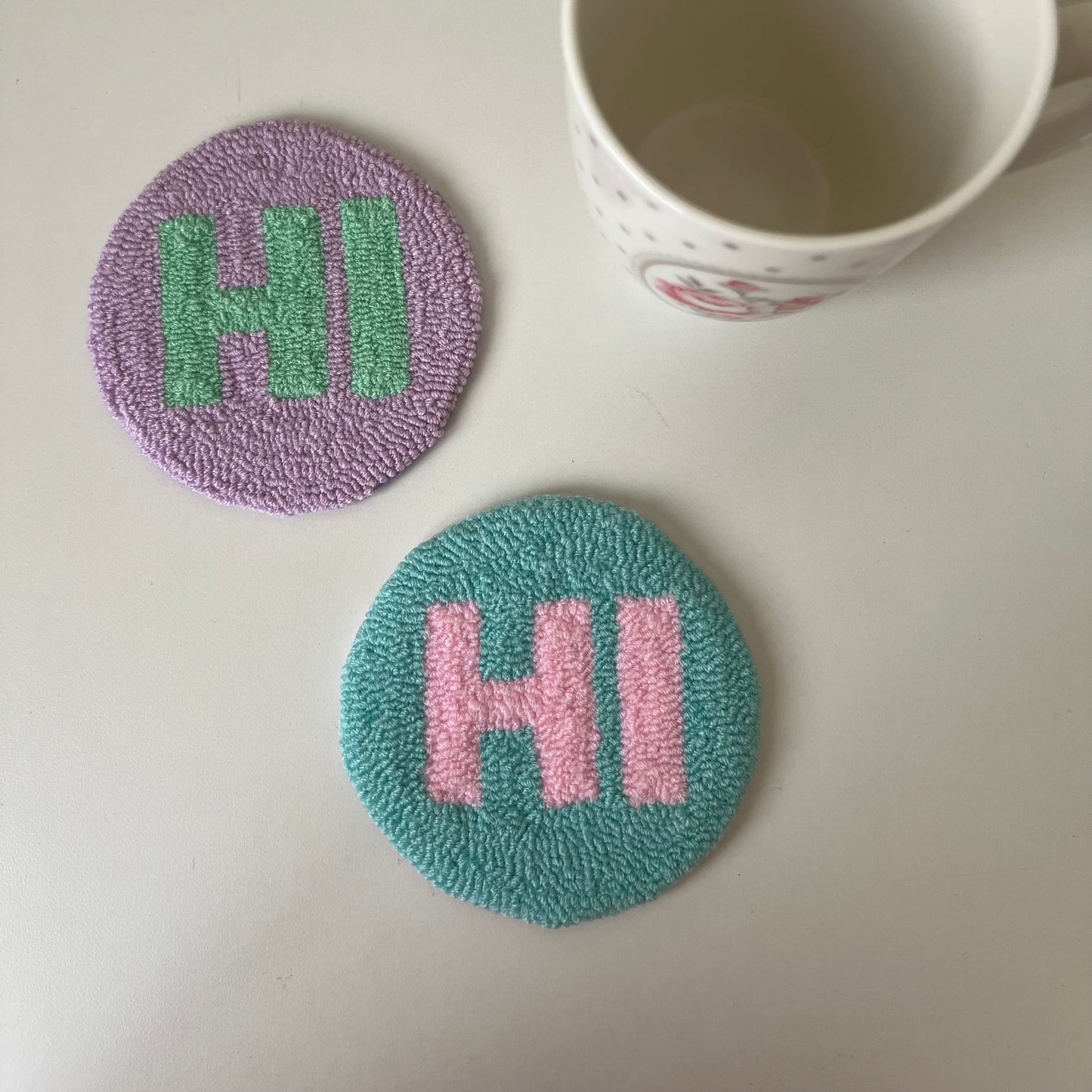 Hi mug rugs