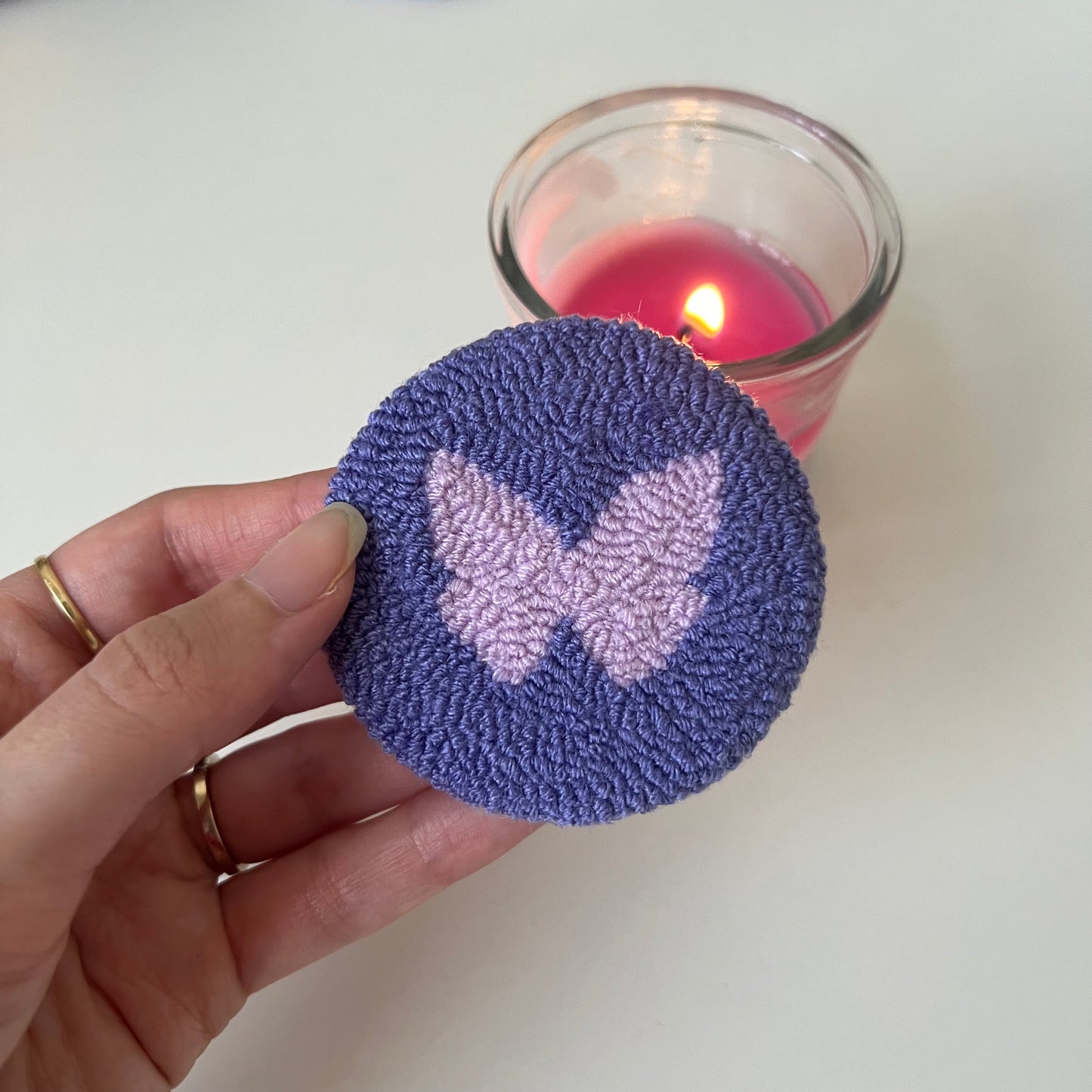 Butterfly car coasters