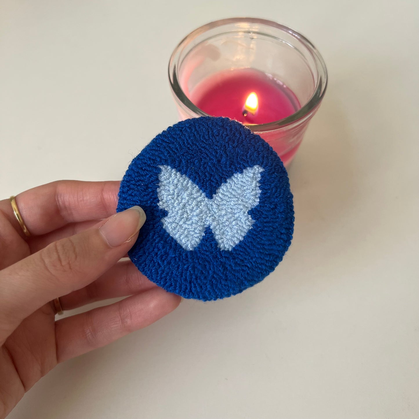 Butterfly car coasters