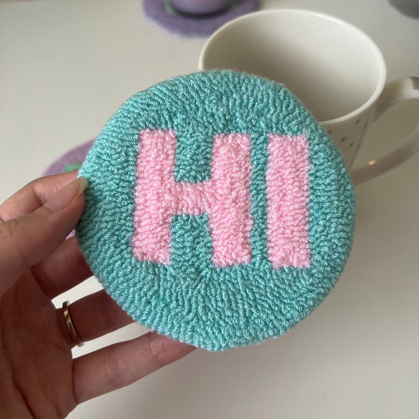 Hi mug rugs