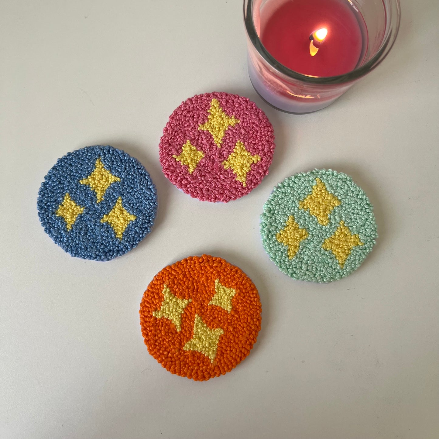 Sparks car coasters