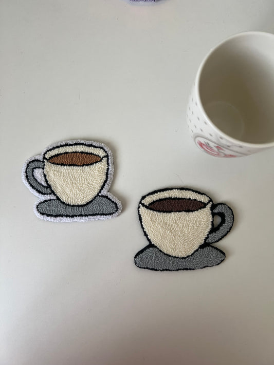 Coffee mug rugs